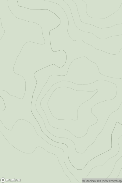 Thumbnail image for Brockloch Hill [The Glenkens to Annandale] showing contour plot for surrounding peak